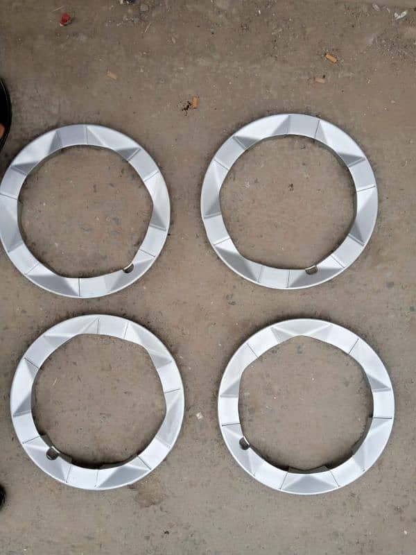 Prius 2007 to 2012 Model 15 Size Original Japane Wheel Ring 4 piece 0