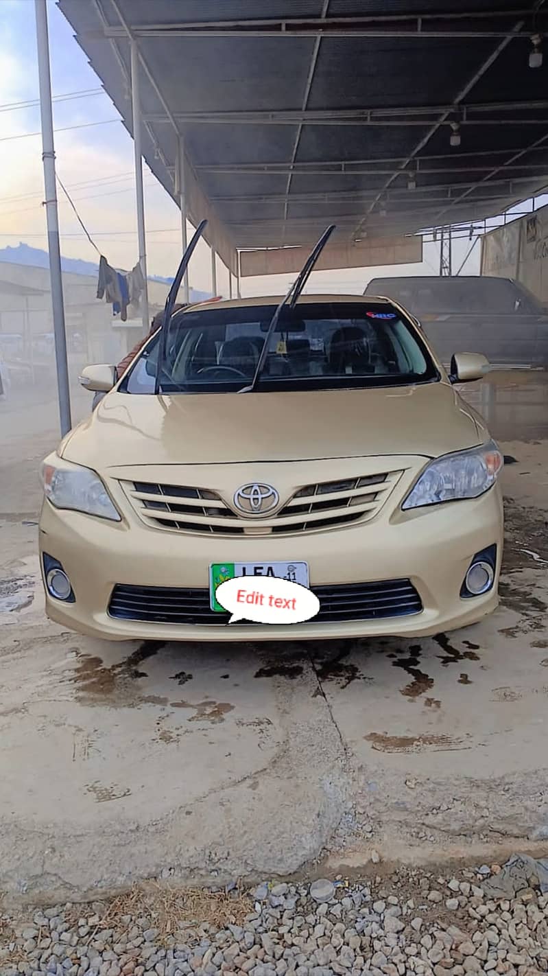 Toyota Corolla GLI 2011 1