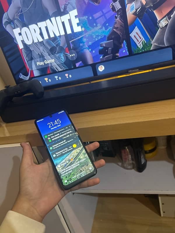 Redmi Note 9s 6/128gb with charger and box 0