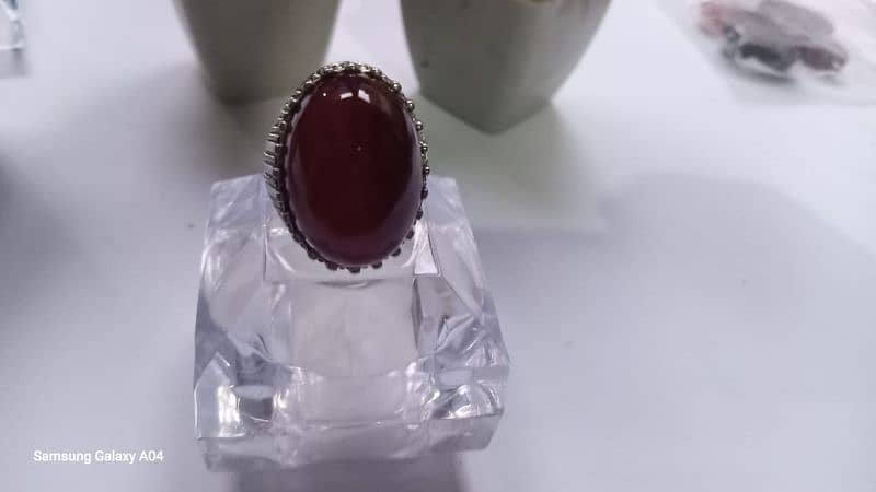 natural Irani aqeeq ring 3