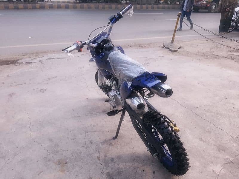 50cc dert bike fuel engine dual exhaust delivery all Pakistan 1