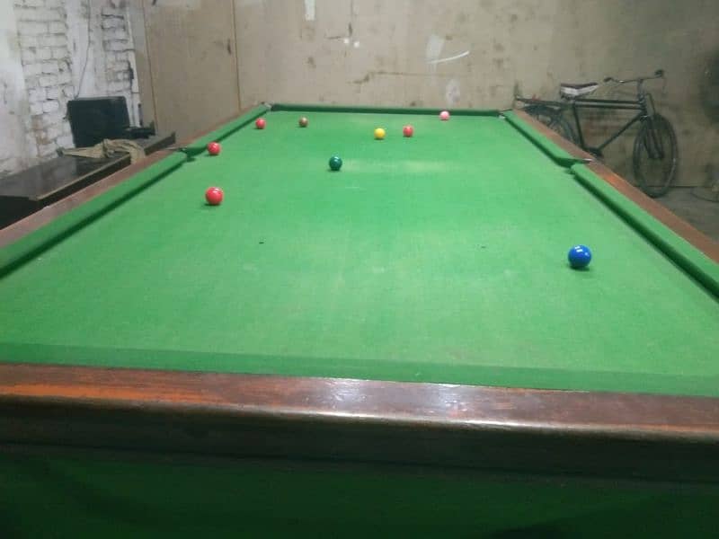 snooker table 5/10 1