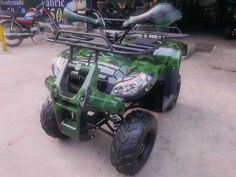 110cc jeep BMW Atv quad 4 wheels delivery all Pakistan 0