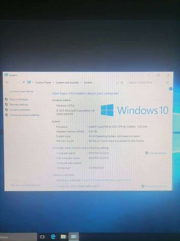 Lenovo desktop pc 6gb ram 2gb graphics window 10 installed 0