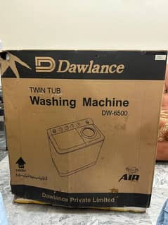 DAWLANCE WASHING MACHINE ALL OK FULL BRAND NEW 10/10