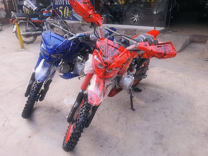 49cc dert bike Self and kick 4stroke fuel engine 2