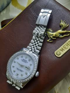 white rolex watch