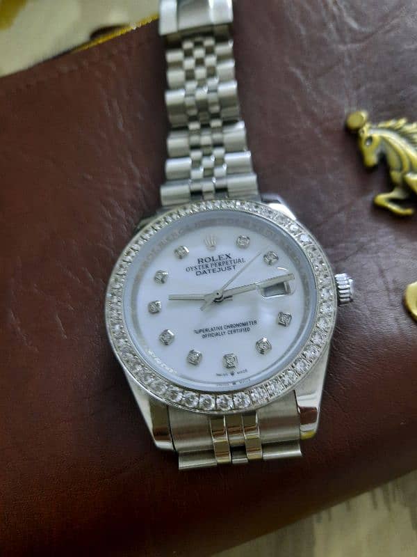 white rolex watch 2