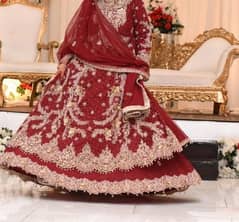 Bridal Lehnga with Maxi