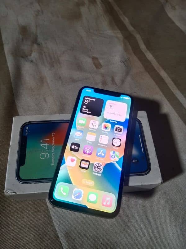 iPhone x 256 GB box PTA Pro/03065884066 2