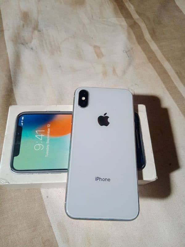 iPhone x 256 GB box PTA Pro/03065884066 3