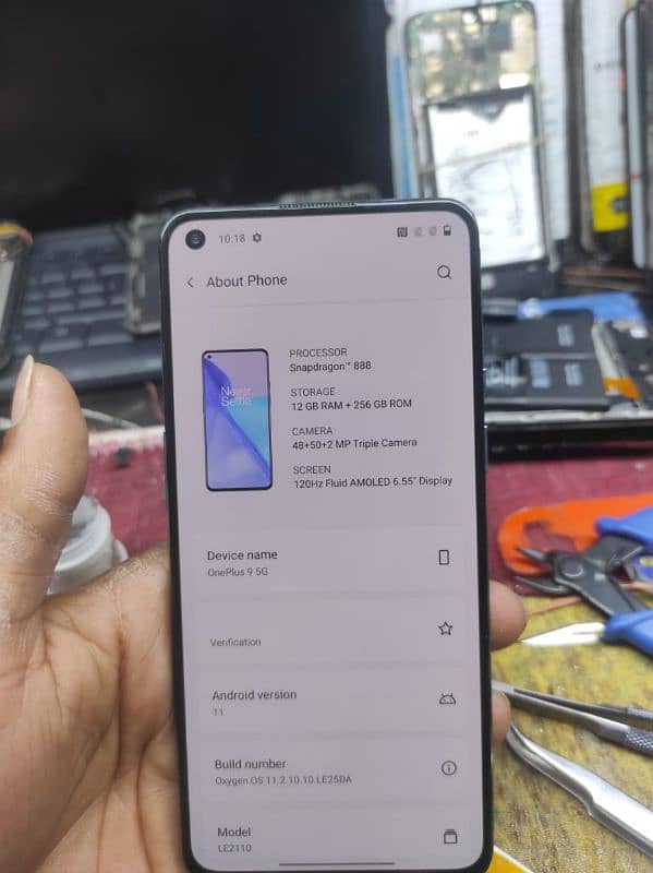 OnePlus 9 5G 12/256GB 9/10 candition 1