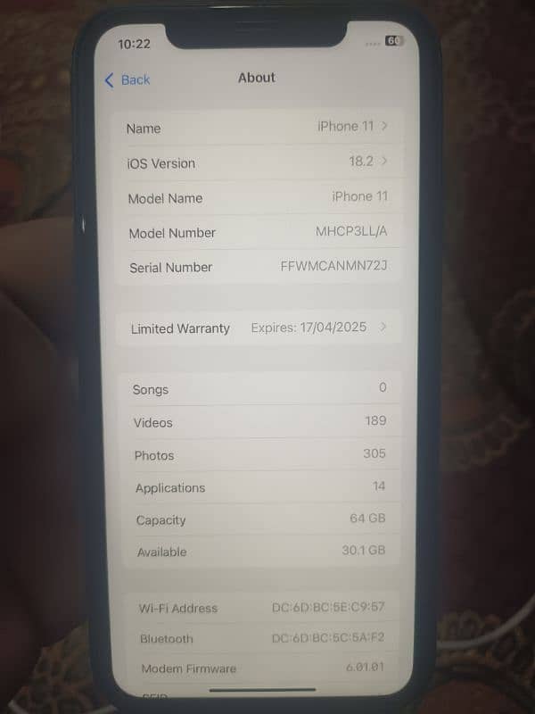 iPhone 11 full A1 condition 64gb own 97 health 1