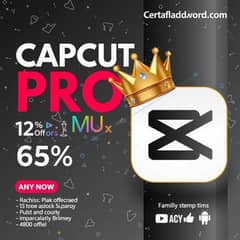 available capcut pro only Rs500