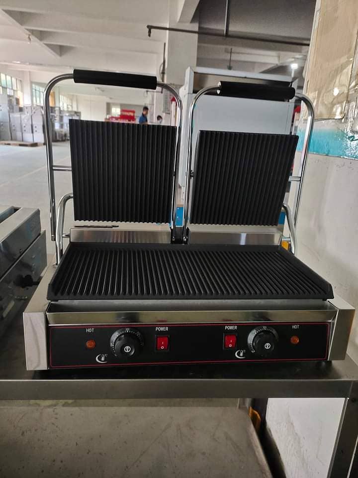 Sharwama counter Fryer Hot plate Grill Charga Machine Pizza Oven 7