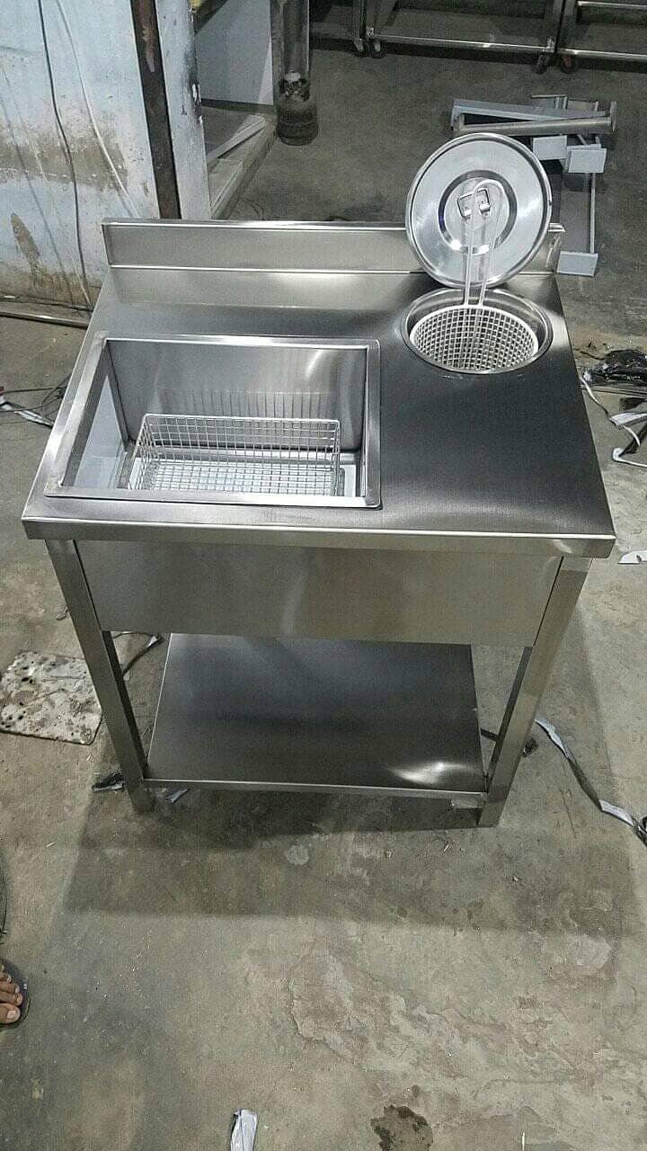 Sharwama counter Fryer Hot plate Grill Charga Machine Pizza Oven 10