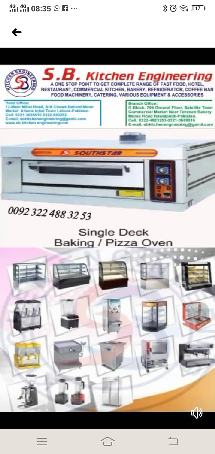 Sharwama counter Fryer Hot plate Grill Charga Machine Pizza Oven 13