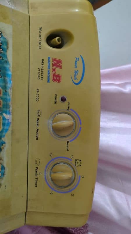 NB washing machine for sale 7