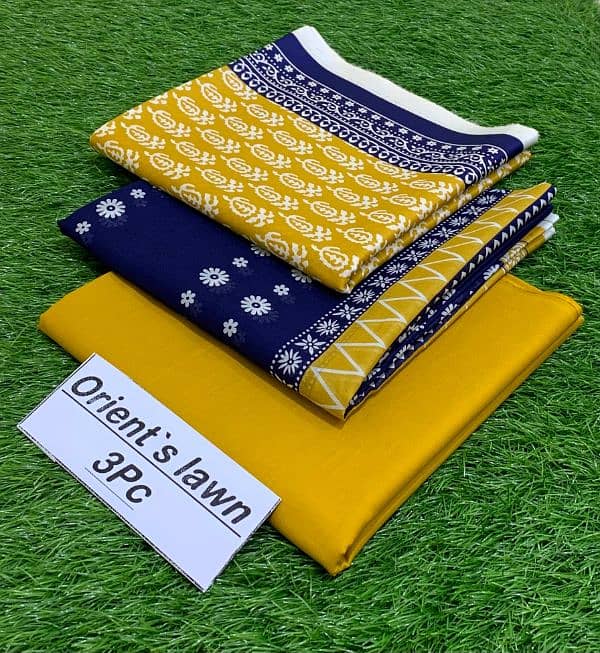 Fabric Lawn* BAREEZE  Fine  *Printed 3pc Collection* 2