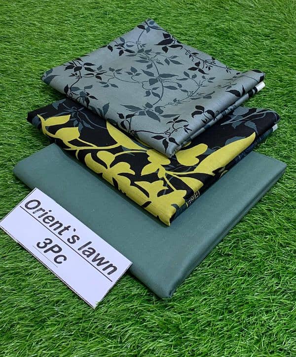 Fabric Lawn* BAREEZE  Fine  *Printed 3pc Collection* 6