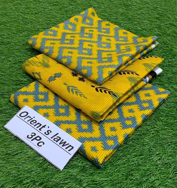 Fabric Lawn* BAREEZE  Fine  *Printed 3pc Collection* 8