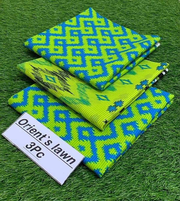 Fabric Lawn* BAREEZE  Fine  *Printed 3pc Collection* 9