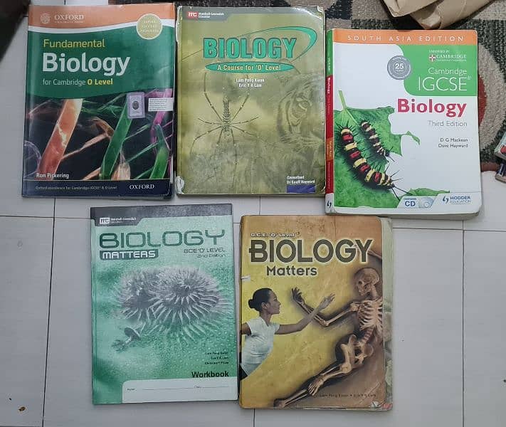 O level Biology Books 0