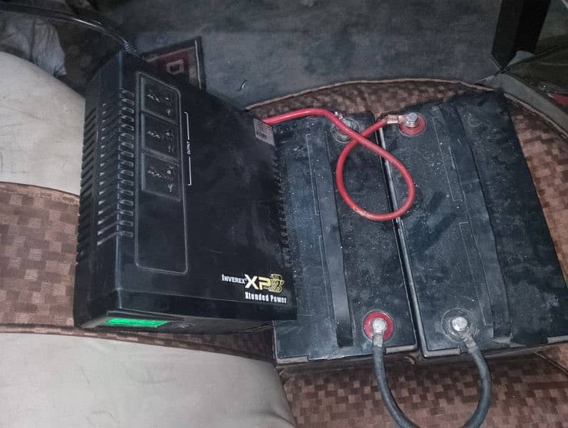 inverex inverter 24volt. 2dry battery 100amp dry. 3