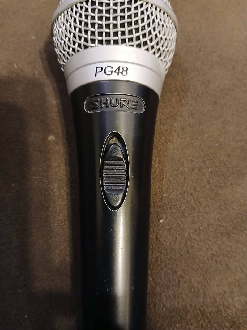 Shure PG48 dynamic mic 100% original condition 10/10 0