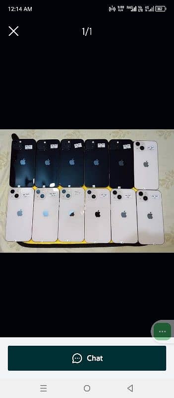 iPhone all available 0