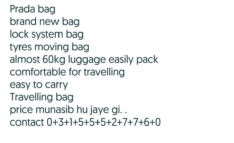 luggage bag 1