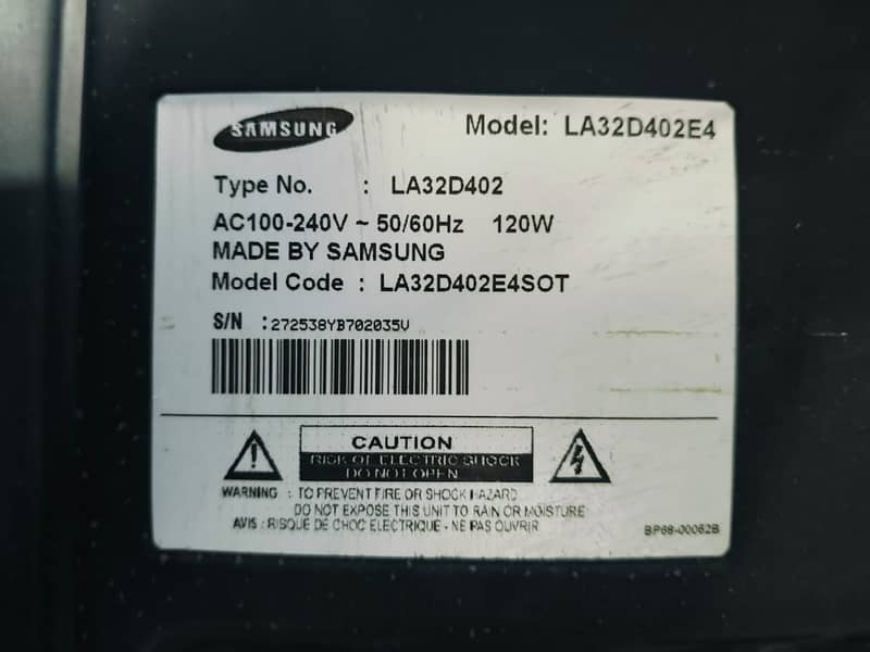 Samsung 32 inch simple LcD [0312][4645208][0321]0807777] 7