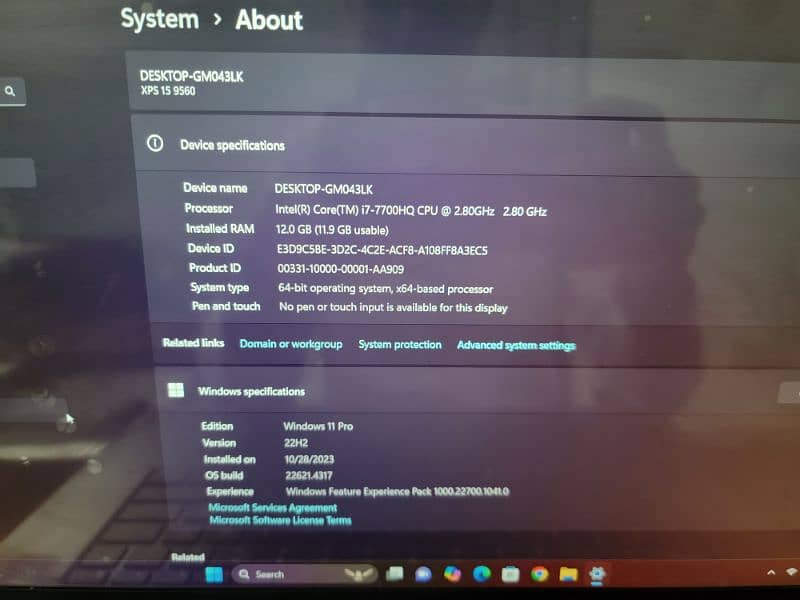 Dell Xps 15 Gtx 1050 4gb Borderless Display 7