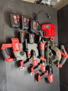 ORIGINAL BATTERY POWERED CORDLESS DEWALT AND MILWAUKEE TOOLS