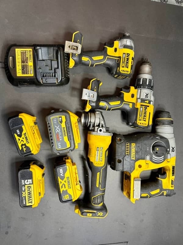 ORIGINAL BATTERY POWERED CORDLESS DEWALT AND MILWAUKEE TOOLS 1