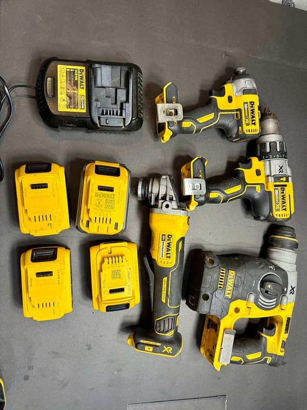 ORIGINAL BATTERY POWERED CORDLESS DEWALT AND MILWAUKEE TOOLS 3