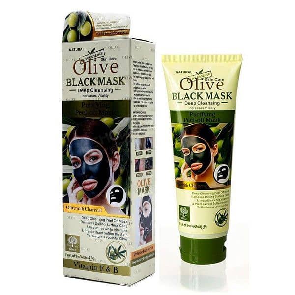 OLIVE BLACK FACIAL MASK 0