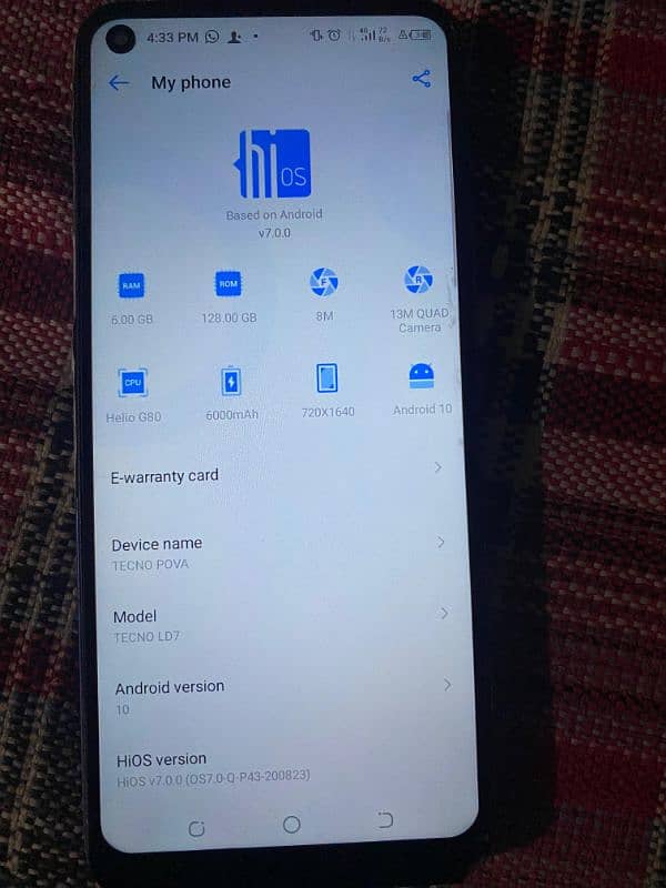 Tecno pova 6/128 sele exchange 1