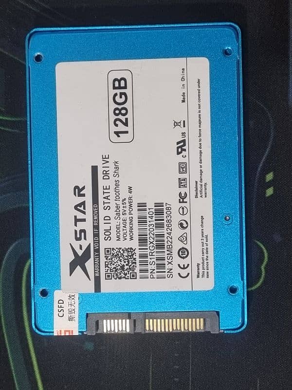 128 GB ssd 0