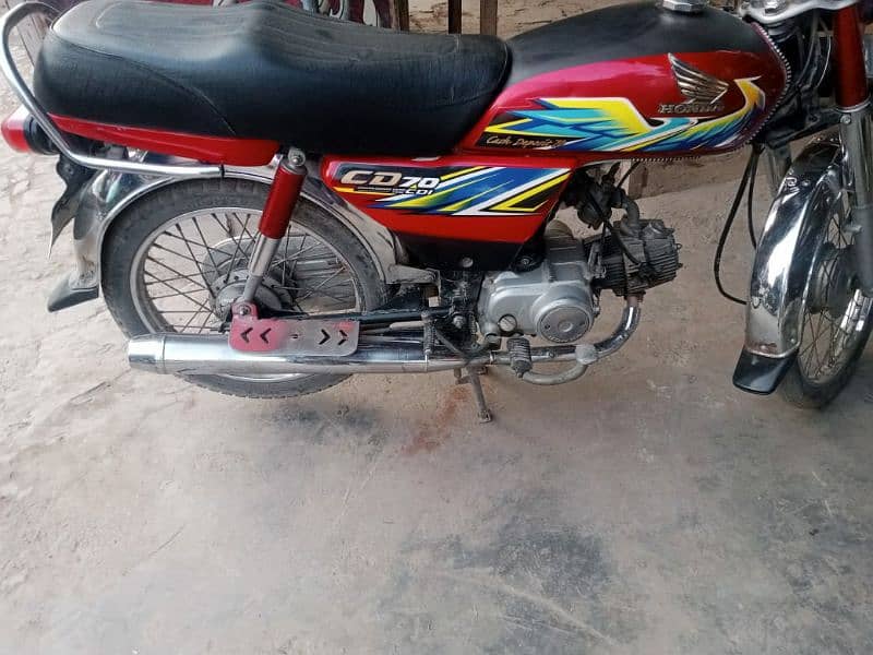 Honda CD70 2021 For Sale Copy Letter OK 1