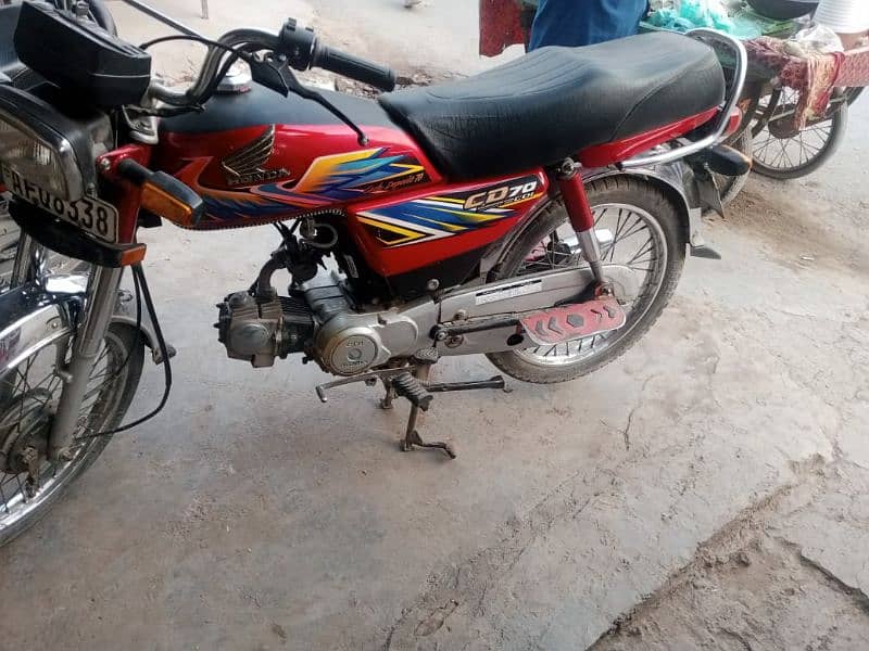 Honda CD70 2021 For Sale Copy Letter OK 2