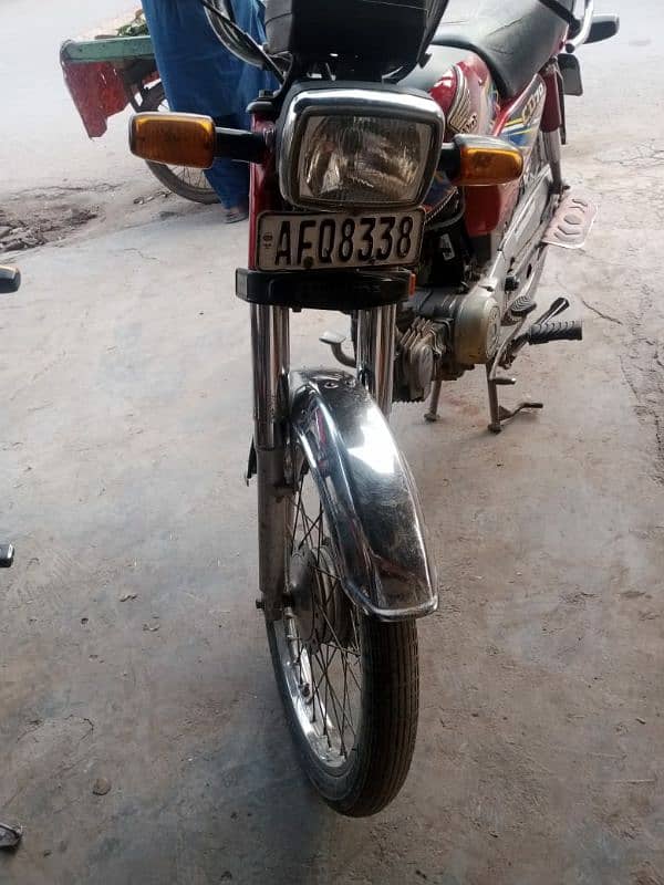 Honda CD70 2021 For Sale Copy Letter OK 3