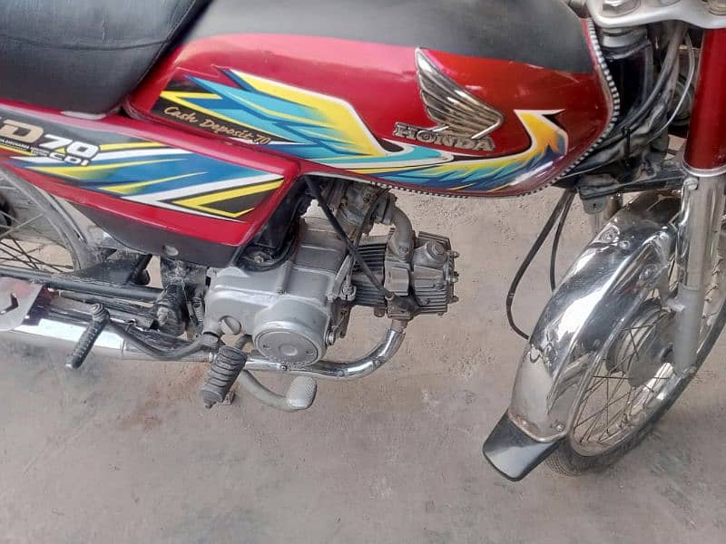 Honda CD70 2021 For Sale Copy Letter OK 4