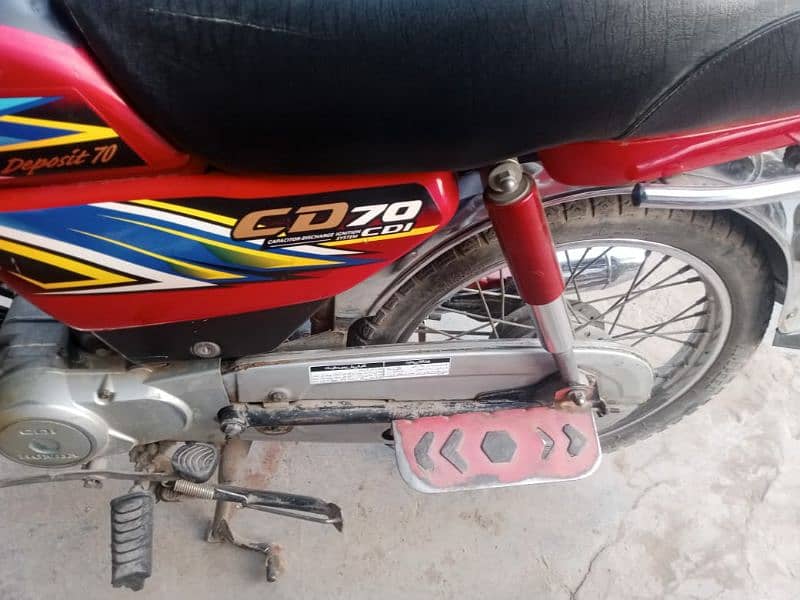 Honda CD70 2021 For Sale Copy Letter OK 5