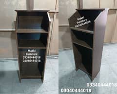 Rostrum/Dice/Lecture stand/Speech counter