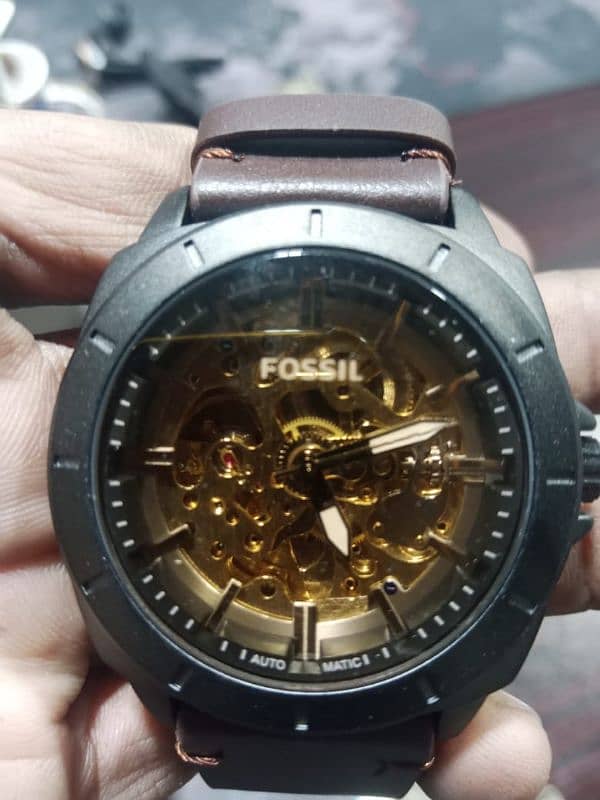 Fossil Watch Automatic Skeleton 1