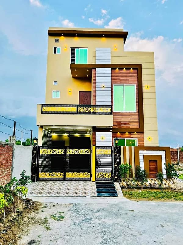 3 Years Installments Plan Modern Brand New House For Sale In Park View City 0