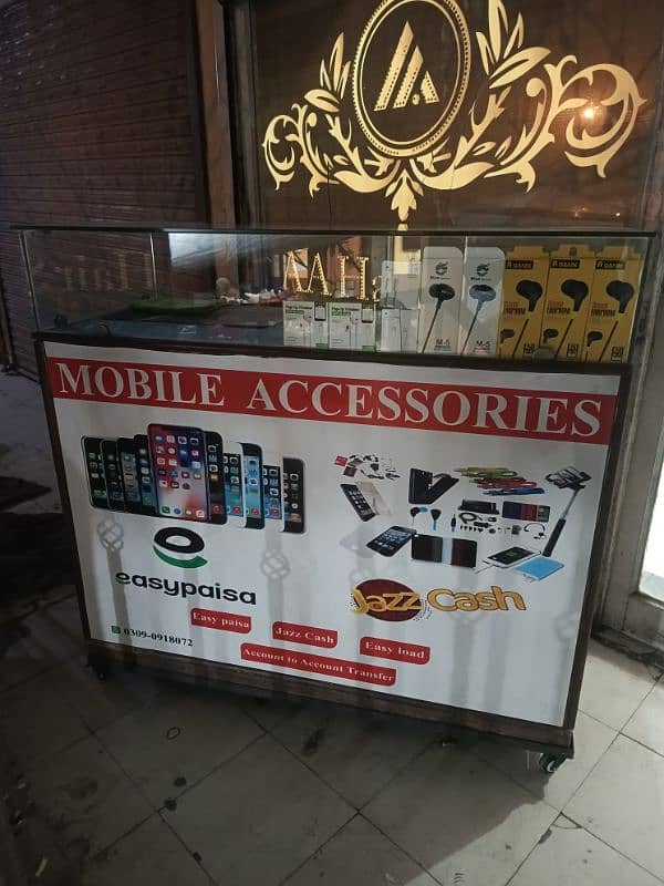 mobile accessories counter for sale 0