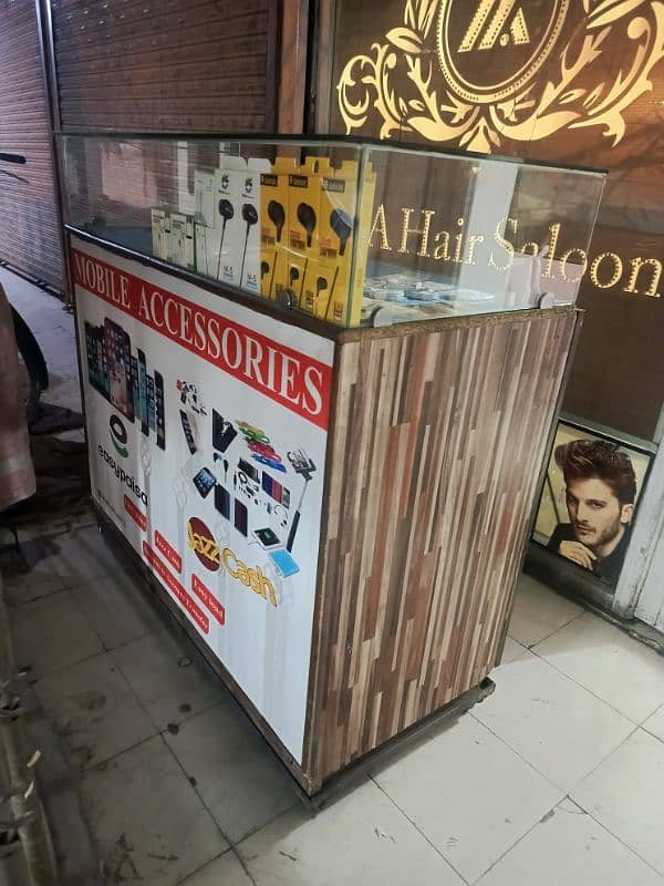 mobile accessories counter for sale 1