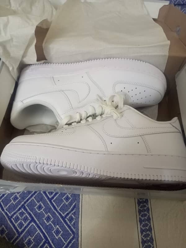 Nike Airfoce 1 All white 1